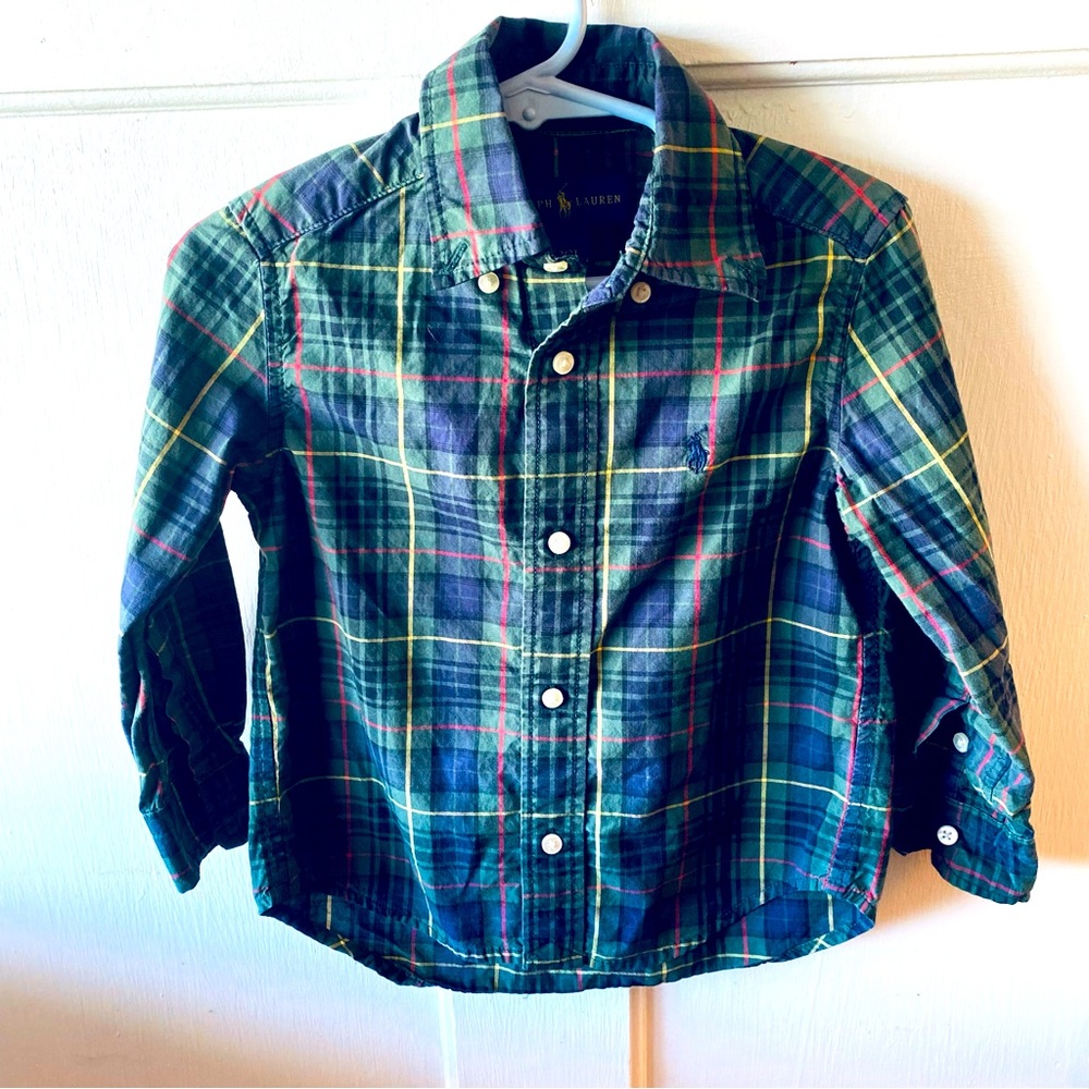 Ralph Lauren Polo button-up long sleeve shirt - Picture 2 of 3
